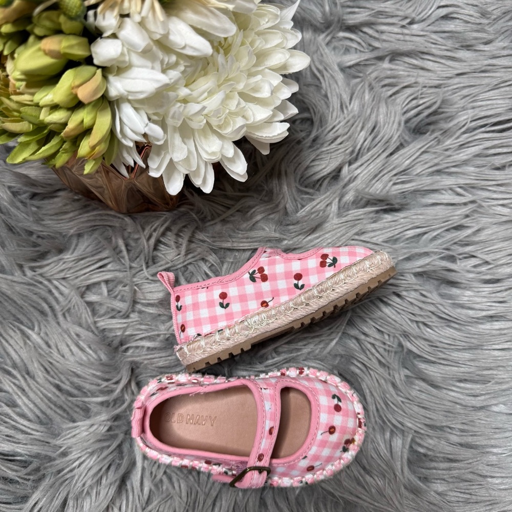 Espadrille Mary-Jane Flats for Toddler Girls 🍒